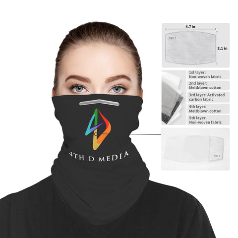 4thDMedia Bandanas Black