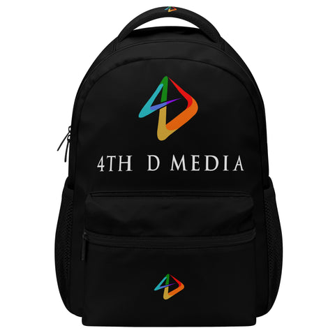 4thDMedia Backpack Black