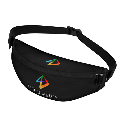 4thDMedia Fanny Pack Black