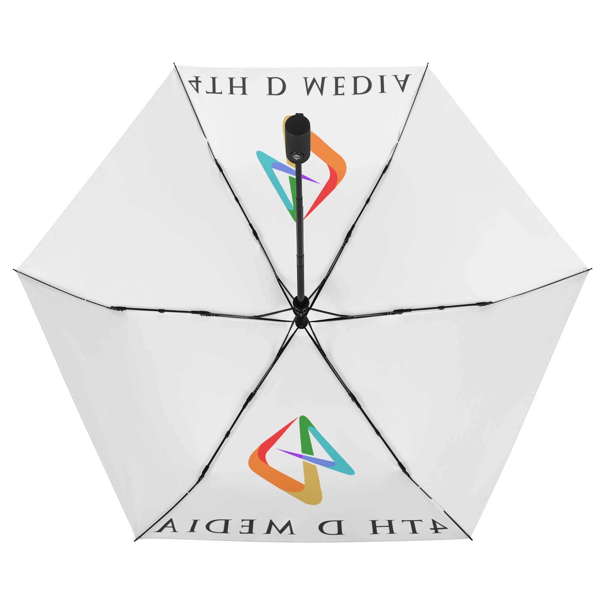 4th Dimension Media Lightweight Auto Open & Close Umbrella