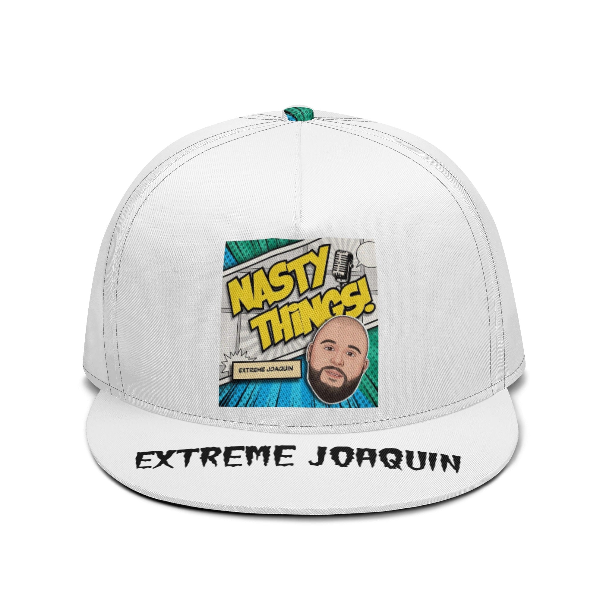 Nasty Things Podcast Hat (Extreme Joaquin Visor Edition)