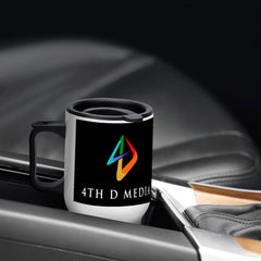 4thDMedia Travel Coffee Mug Black