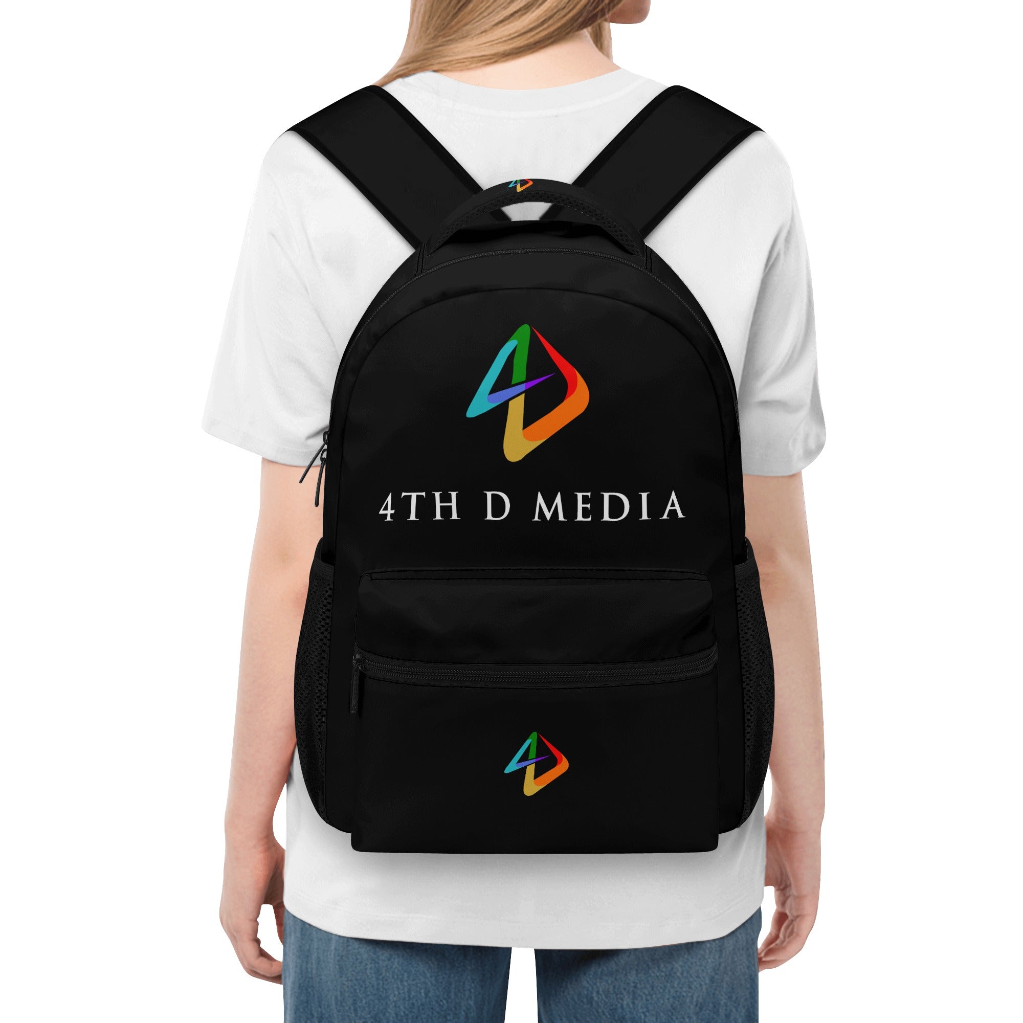 4thDMedia Backpack Black