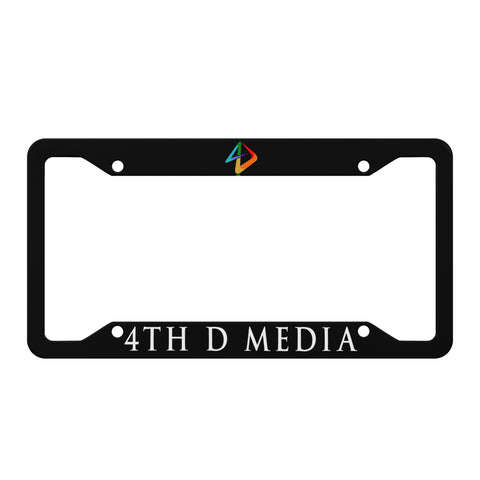 4thDMedia Customized License Plate Frames Black