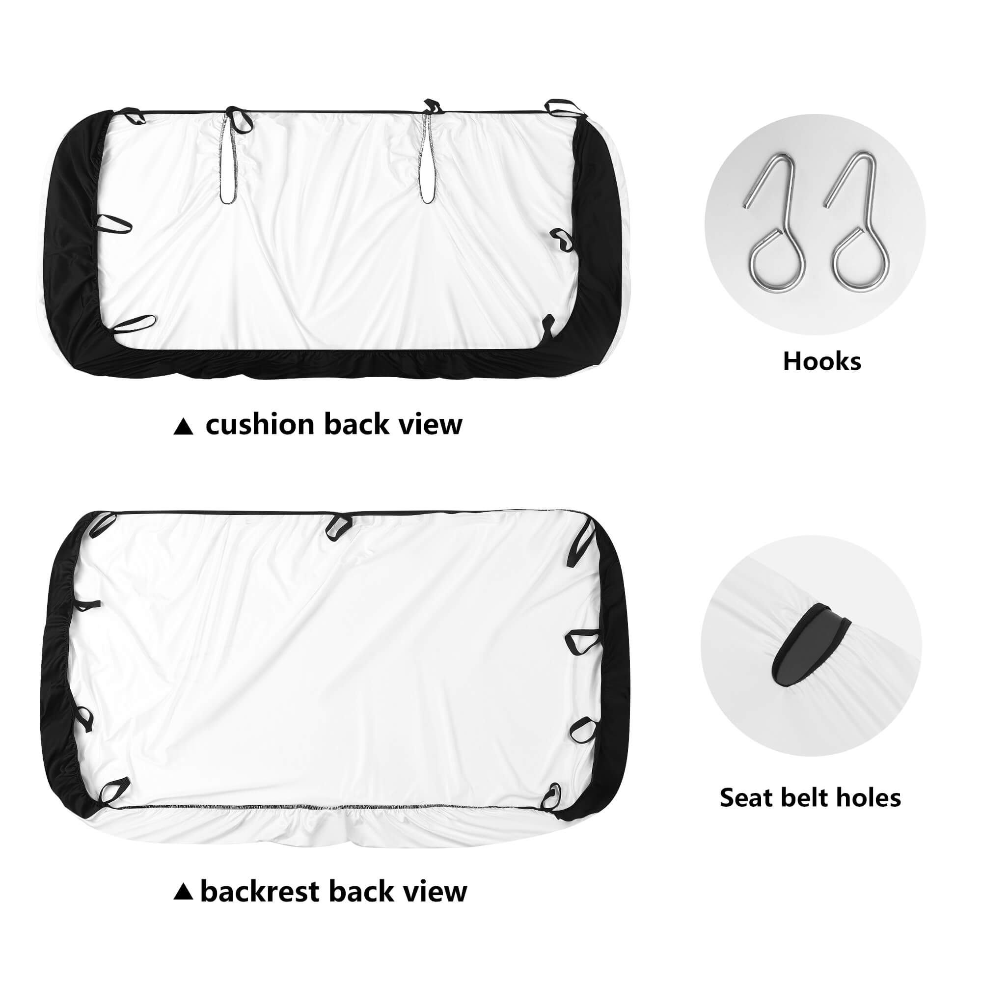 4thDMedia Car Seat Cover Set